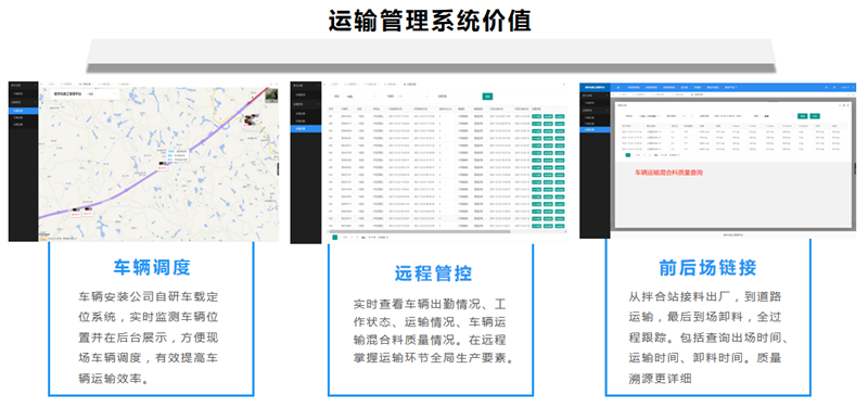 混合料運(yùn)輸車(chē)輛管理(圖1)